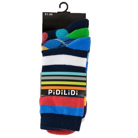 ponožky chlapčenské - 3pack, Pidilidi, PD0128, Chlapec 