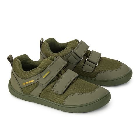 CHLAPECKÉ BAREFOOT TENISKY S MEMBRÁNOU NOLAN KHAKI, PROTETIKA