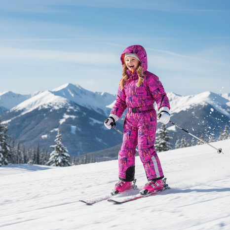 OVERAL LYŽAŘSKÝ ZIMNÍ DÍVČÍ, PIDILIDI, PD1097-03, RŮŽOVÁ
