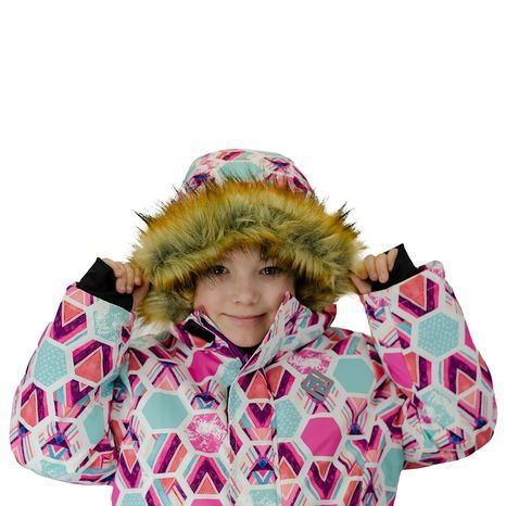 DÍVČÍ BUNDA LYŽAŘSKÁ ZIMNÍ SOLA PIDILIDI, PD1150-01