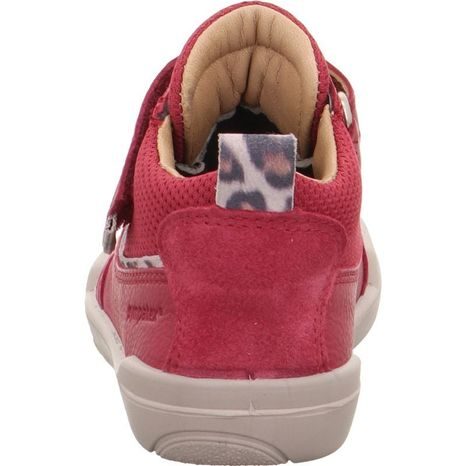 DETSKÉ BAREFOOT VYŠŠIE TENISKY SUPERFIT SUPERFREE RED 1-000549-5000