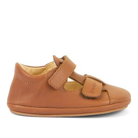 DETSKÉ BAREFOOT SANDÁLE PREWALKERS SANDAL COGNAC FRODDO G1130023-2