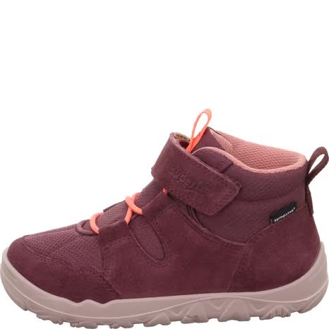 DIEVČENSKÉ CELOROČNÉ BAREFOOT TOPÁNKY WALDERI RED/ORANGE SUPERFIT 1-000910-5000