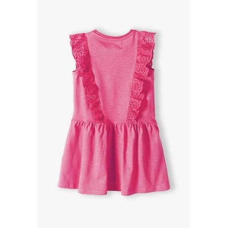 ŠATY DÍVČÍ VOLÁNKOVÉ, MINOTI, 14DRESS 2, HOLKA