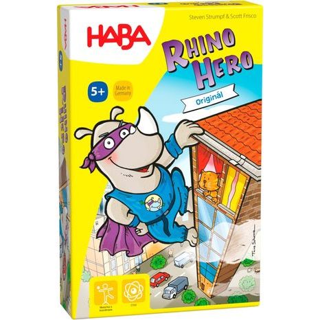HABA SPOLEČENSKÁ HRA PRO DĚTI RHINO HERO