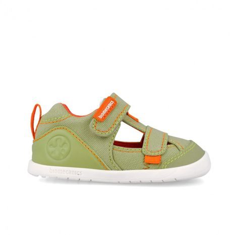 CHLAPČENSKÉ BAREFOOT SANDÁLE LONA BASICA VERDE BIOMECANICS 262191-B442