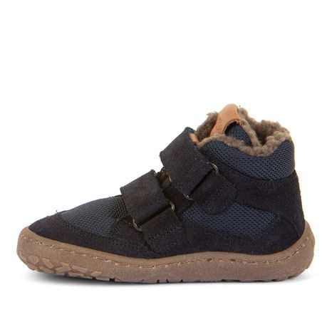 CHLAPECKÉ ZIMNÍ BAREFOOT BOTY TEX WOOL DARK BLUE, FRODDO, G3110254-W, TMAVĚ MODRÁ