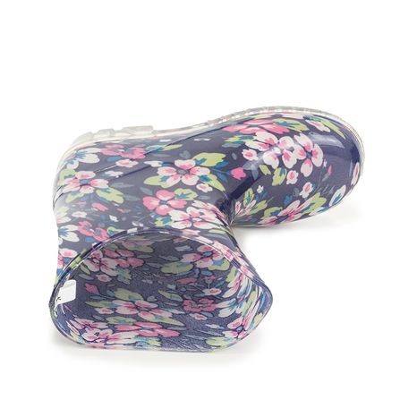 CIZME DE CAUCIUC PENTRU COPII - IMPRIMEU CU FLORI, PIDILIDI, PL0033-04, FETIȚĂ