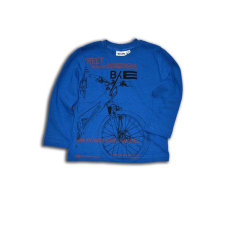 tričko s dlhým rukávom, Wendee, OZFB101647-1, modrá