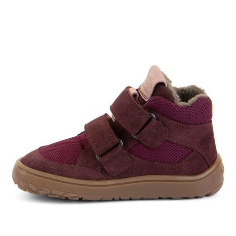 DIEVČENSKÉ ZIMNÉ BAREFOOT TOPÁNKY TEX WOOL BORDEAUX FRODDO G3110266-36W