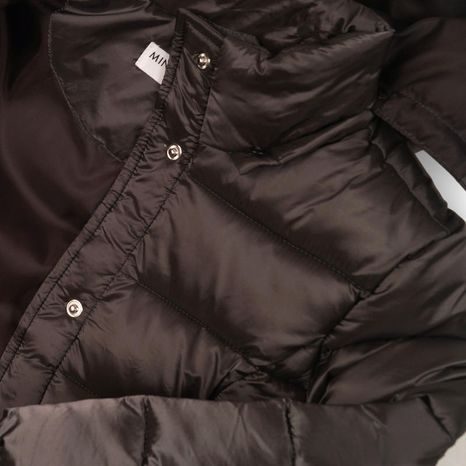 KABÁT DÍVČÍ PUFFA, MINOTI, WISTFUL 11, ANTRACIT