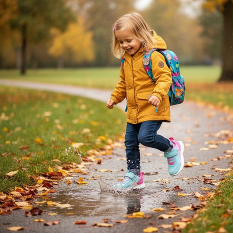 RUSH LIGHT GREEN/PINK SUPERFIT GIRLS TRAINERS 1-000211-7510 VERDE