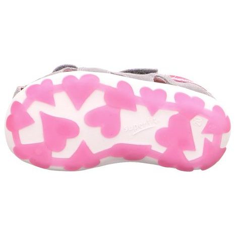 DÍVČÍ SANDÁLY FANNI, SUPERFIT, 0-600036-2500, ŠEDÁ