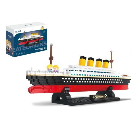 KOCO STAVEBNICE TITANIC 1510 DÍLKŮ 35X8X14,5 CM, KOCO, W039588