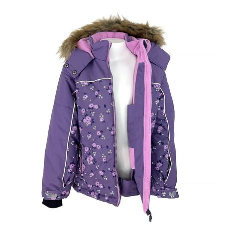 DÍVČÍ BUNDA LYŽAŘSKÁ ZIMNÍ PIDILIDI PD1165-06