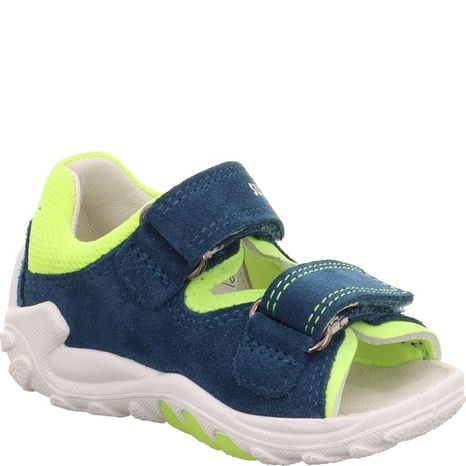 CHLAPECKÉ SANDÁLY FLOW  BLUE/YELLOW SUPERFIT 1-000034-8030 MODRÁ