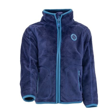 MIKINA CHLAPECKÁ CHLUPATÁ SE STOJÁČKEM, PIDILIDI, PD1139-35, TMAVĚ MODRÁ