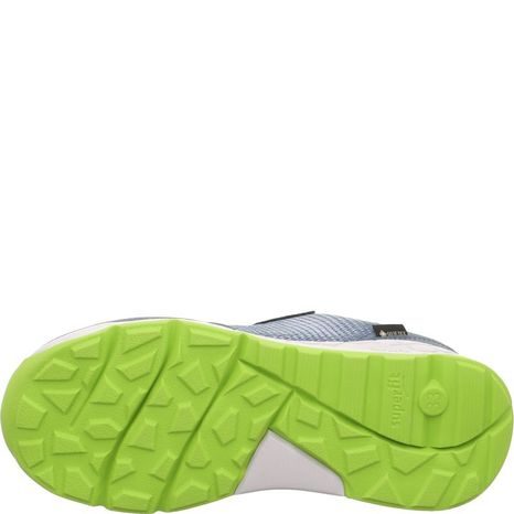 CHLAPECKÉ CELOROČNÍ BOTY FREE RIDE BLUE/LIGHT GREEN GTX BOA, SUPERFIT 1-000569-8000 MODRÁ