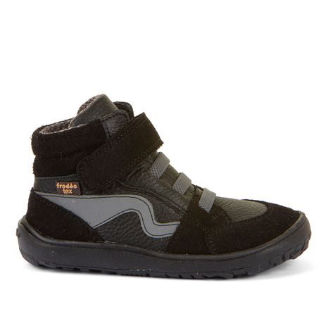 CHLAPČENSKÉ CELOROČNÉ ČLENKOVÉ BAREFOOT TOPÁNKY TEX GO BLACK FRODDO G3110265-15