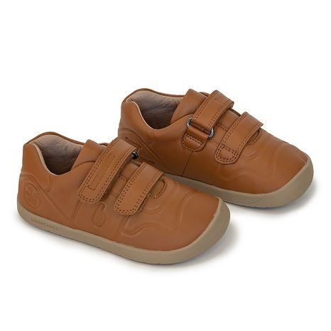 DETSKÁ BAREFOOT CELOROČNÁ OBUV, BIOMECANISC, 241160-B087, HNEDÁ