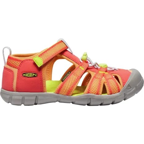 DÍVČÍ SANDÁLY SEACAMP II CNX CAYENNE/EVENING PRIMROSE, KEEN, 1028844/1028855, ORANŽOVÁ