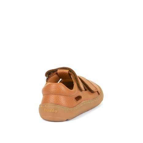 DĚTSKÉ BAREFOOT SANDÁLY SANDAL COGNAC FRODDO G3150266-2 HNĚDÁ