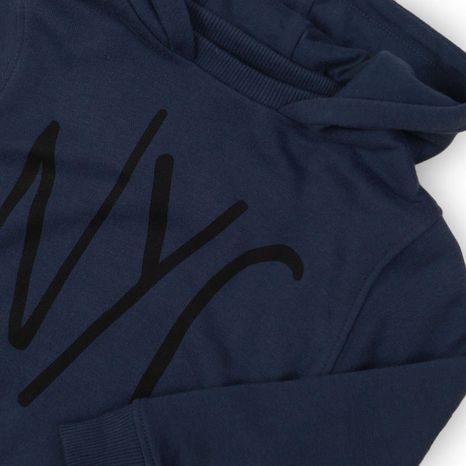 HANORAC BĂIEȚI, MINOTI, KB FLEECE HOODY 7, ALBASTRU ÎNCHIS