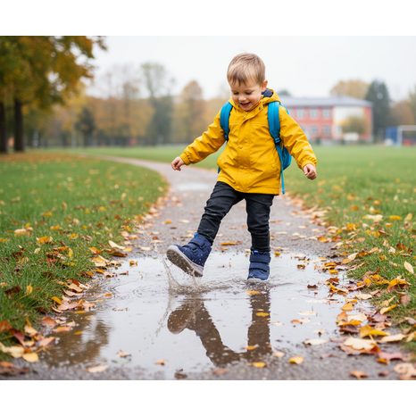 CHLAPECKÁ CELOROČNÍ OBUV BREEZE GTX, SUPERFIT, 1-000367-8000, MODRÁ