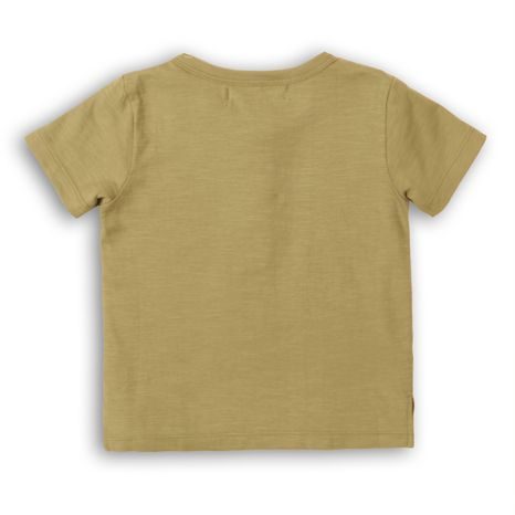 FIÚK SHIRT RÖVID UJJÚ, MINOTI, 1HENLEY 6, KHAKI