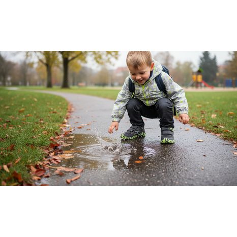 DETSKÁ CELOROČNÁ OBUV BAREFIT TRACE, SUPERFIT, 1-006036-2000, SIVÁ