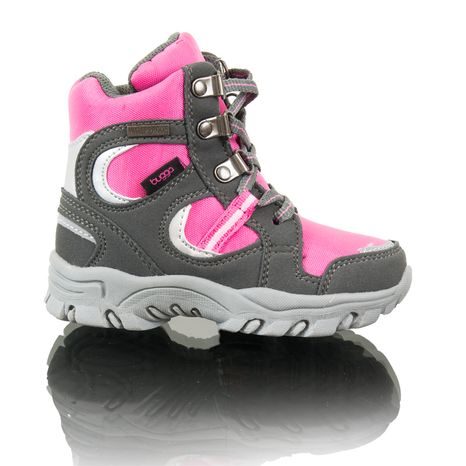 BOTY ZIMNÍ NEPROMOKAVÁ MEMBRÁNA, BUGGA, B00130-03, RŮŽOVÁ