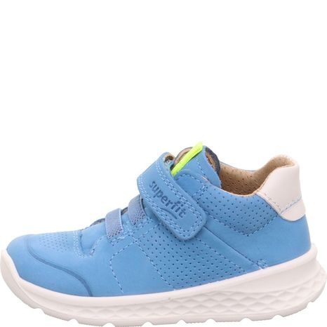 CHLAPECKÉ TENISKY BREEZE LIGHT BLUE/YELLOW SUPERFIT 1-000380-8400 SVĚTLE MODRÁ