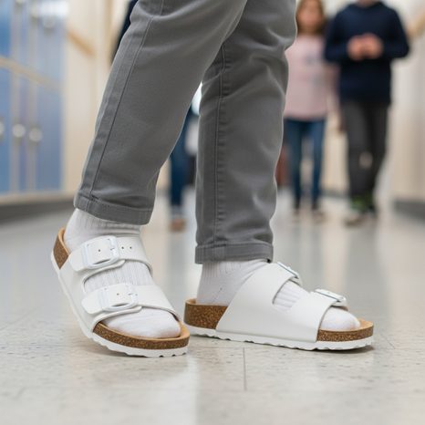 SUPERFIT GYEREK PARAFA PAPUCS FOOTBAD WHITE 1-800111-1180