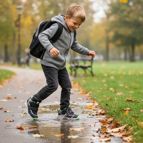 CHLAPČENSKÉ CELOROČNÉ TOPÁNKY SPORT5 GTX, SUPERFIT, 1-000236-0020, ČIERNA