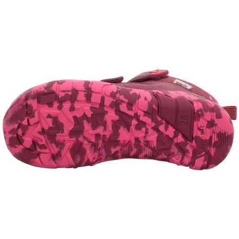 DÍVČÍ CELOROČNÍ BOTY BAREFIT TRACE GTX, SUPERFIT, 1-006033-5000, ČERVENÁ