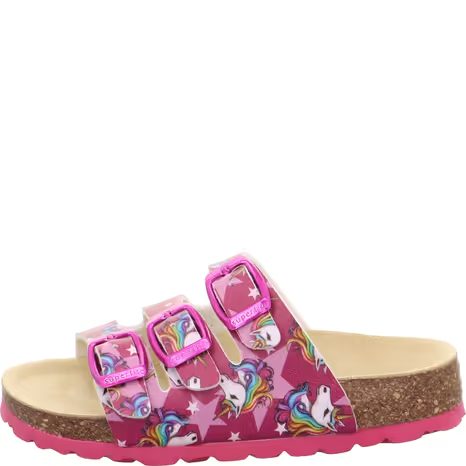 SUPERFIT FOOTBAD PINK/MULTICOLORED LÁNY PARAFA PAPUCS 1-800113-5690