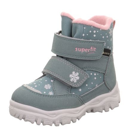 Dívčí zimní boty HUSKY1 Light Green/Pink Gore-Tex, Superfit,1-006045-7500