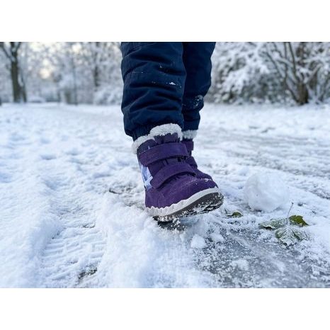 DIEVČENSKÉ SNEHULE ICEBIRD PURPLE/GREY GTX SUPERFIT 1-006011-8540