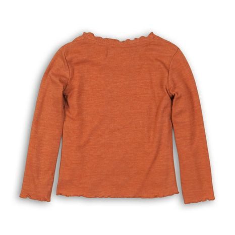 TRICOU PENTRU FETE CU MÂNECĂ LUNGĂ, MINOTI, TOASTED 1, PORTOCALIU