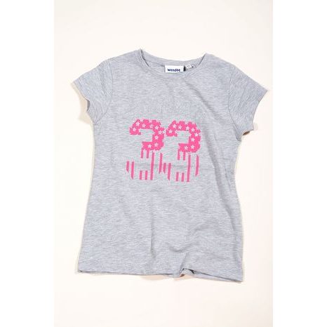 Tricou pentru fetițe fără mâneci, Wendee, OZ102457-1, gri 