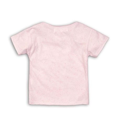 TRICOU PENTRU FETE CU MÂNECĂ SCURTĂ, MINOTI, BEACHY 5, ROZ