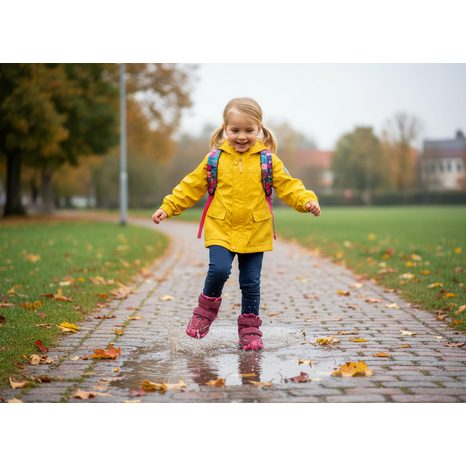 DÍVČÍ CELOROČNÍ BOTY BAREFIT TRACE GTX, SUPERFIT, 1-006033-5000, ČERVENÁ