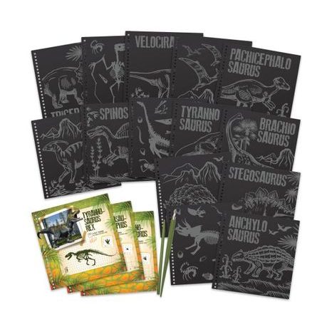 DINOSAUŘI VYŠKRABOVACÍ DENÍČEK, NEBULOUS STARS, W014047