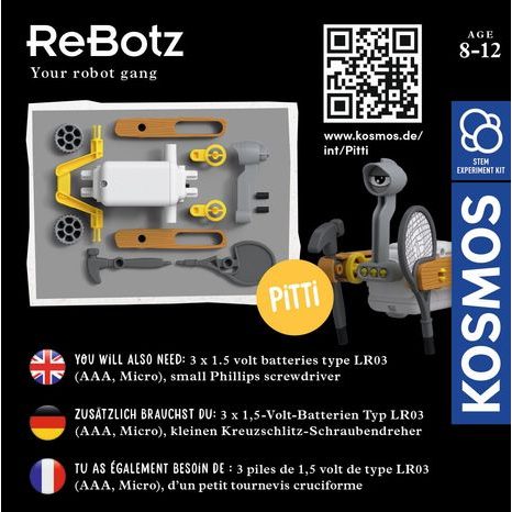 ROBOT PITTI - NÁVOD K POUŽITÍ