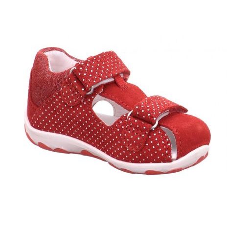 DIEVČENSKÉ SANDÁLE FANNY, SUPERFIT, 0-609041-5000, ČERVENÁ