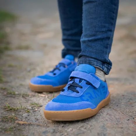 DĚTSKÉ BAREFOOT TENISKY CRAVE CUPERTINO BLUE, MODRÁ