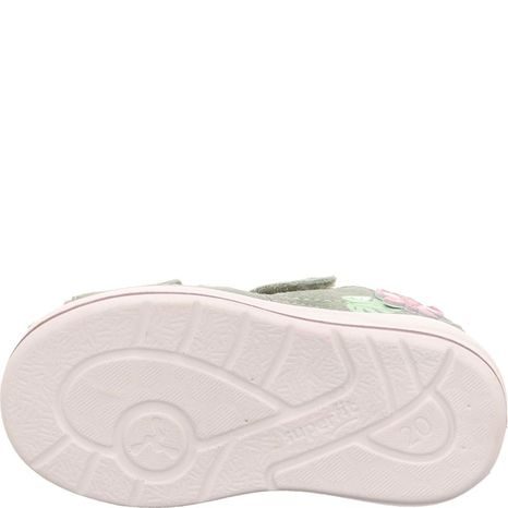 SANDALE PENTRU FETE BOOMERANG LIGHT GREEN/PINKPURPLE SUPERFIT 1-000869-7500 LIGHT GREEN