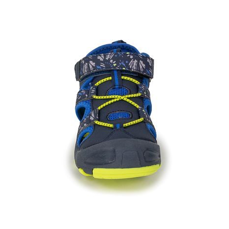 CHLAPECKÉ SANDÁLY BUGGA LUMA DARK BLUE/YELLOW - TMAVĚ MODRÉ