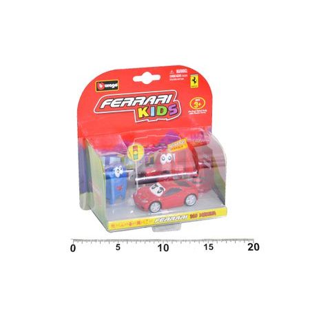 Ferrari gyerekek tartozékokkal 360 Modena, Bburago, W102416