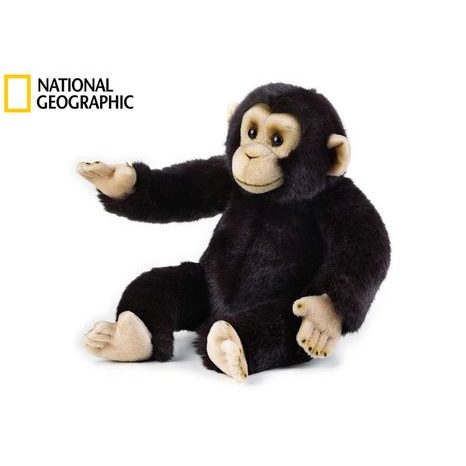 Nemzeti Geogrice Állatok az esőerdőtől 770713 Csimpánzing 36 cm, Nemzeti Földrajzi, W011666